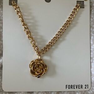 New rose necklace